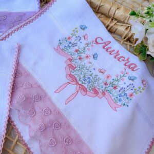Fraldinha de boca- Linha luxo mabber