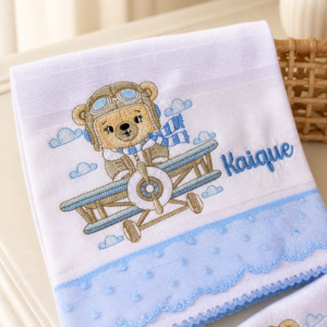 Fralda Passeio Renda luxo Mabber